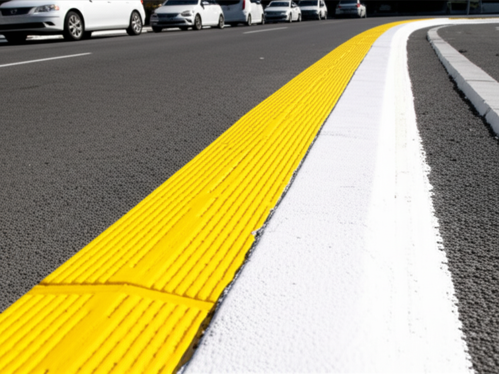 After: Accessibility Striping & Safety Markings